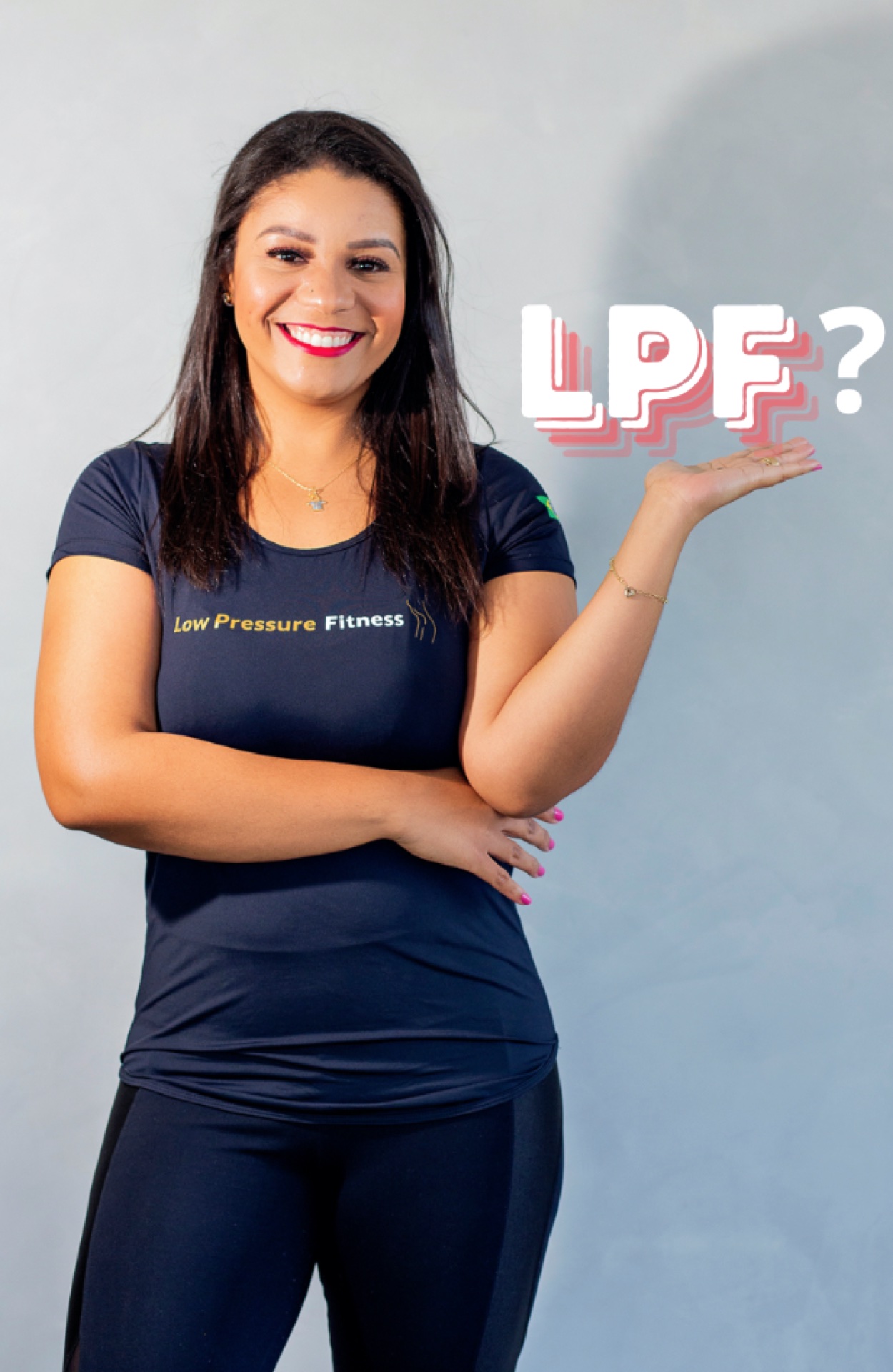 Beatriz apresentando o método LPF